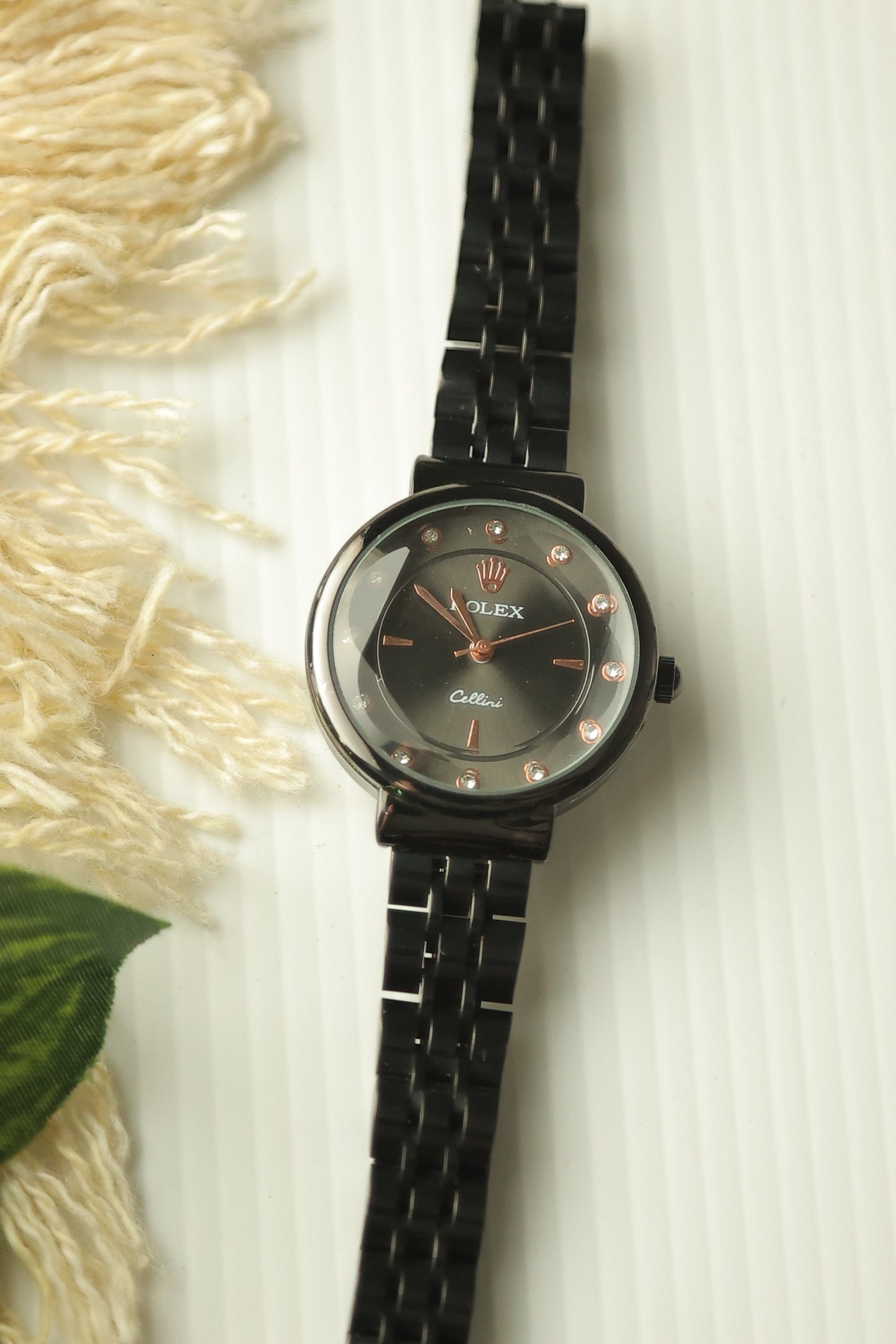 Stainless Steel Rolex Black Edition