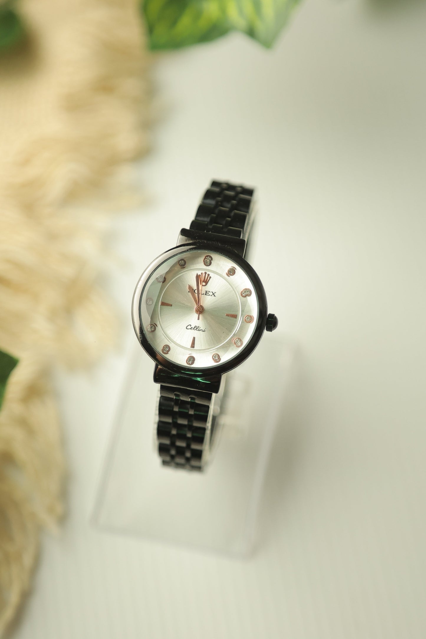 Rolex Black Edition Silver Dial