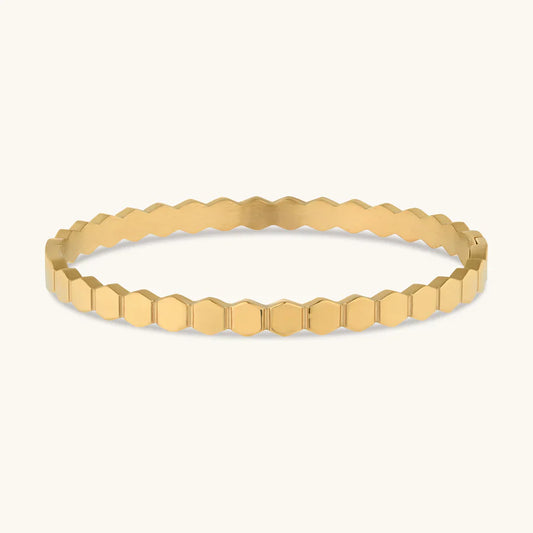 Honey Comb Bangle